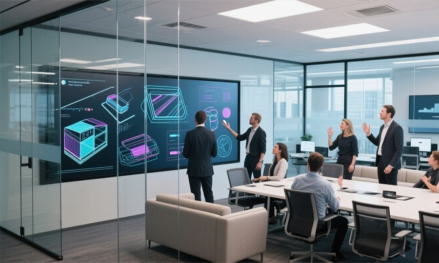 Training Room LED Wall in Singapore for interactive collaboration